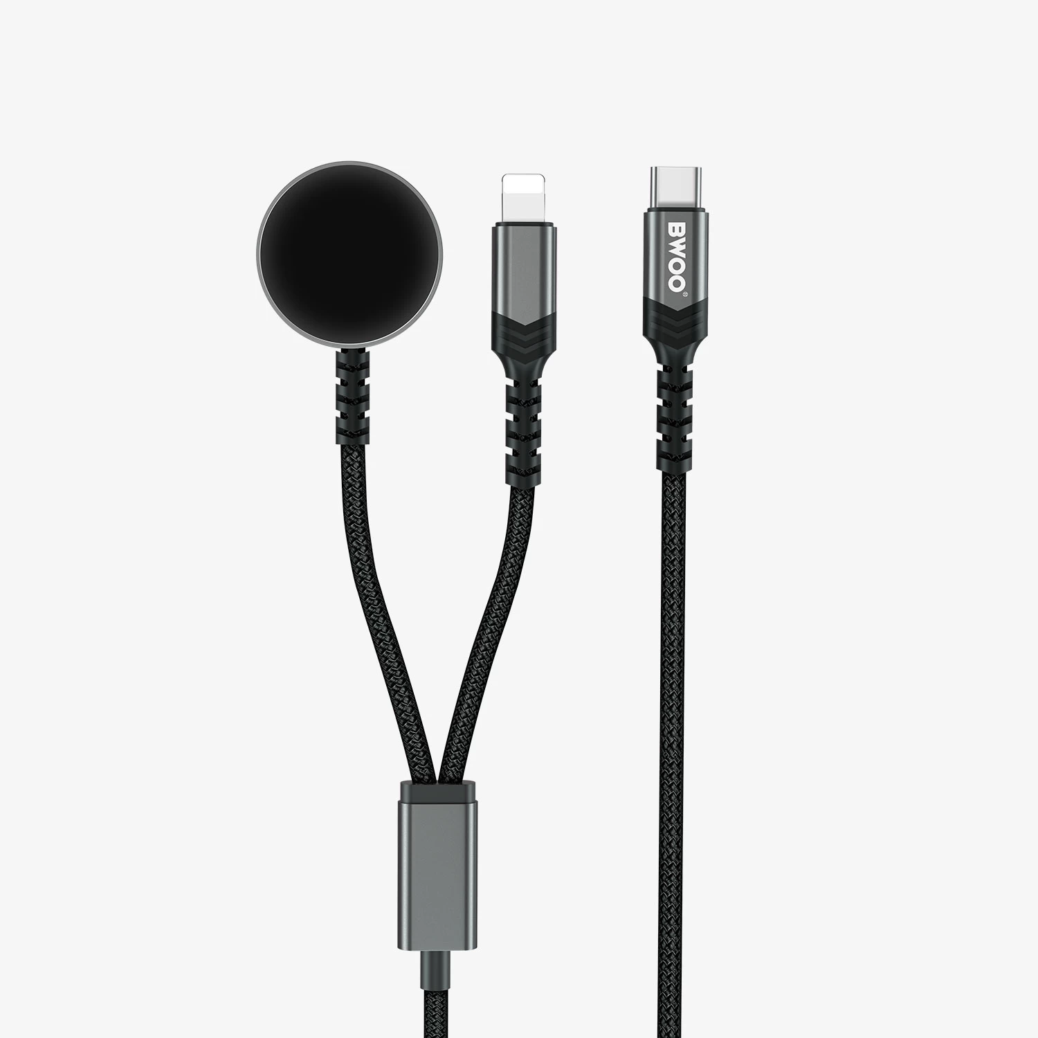 Chargeur magnétique 2 en 1 pour Apple Watch BWOO - WL-21