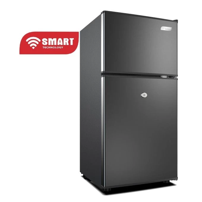 SMART TECHNOLOGY Refrigerateur 2 Battants - STR-99F - 86 L-Gris - 12 Mois De Gar