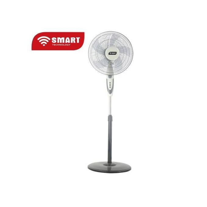 SMART TECHNOLOGY Ventilateurs 18" - STV-1852C - Blanc-Gris - 60W-5 Hélices Garan