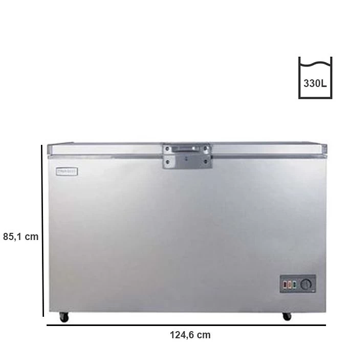 Nasco Congélateur Horizontal  NAS-425FL - 330L - 1 Porte - 1 Panier à L'Intérieu