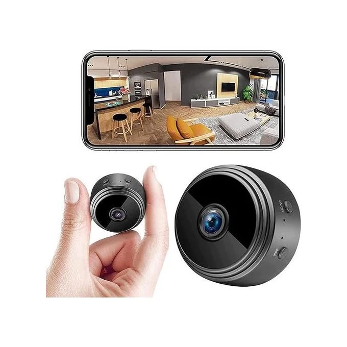 Mini Camera A9 Espion Cachee Enregistreur,Full HD 1080P Micro Caméra WiFi