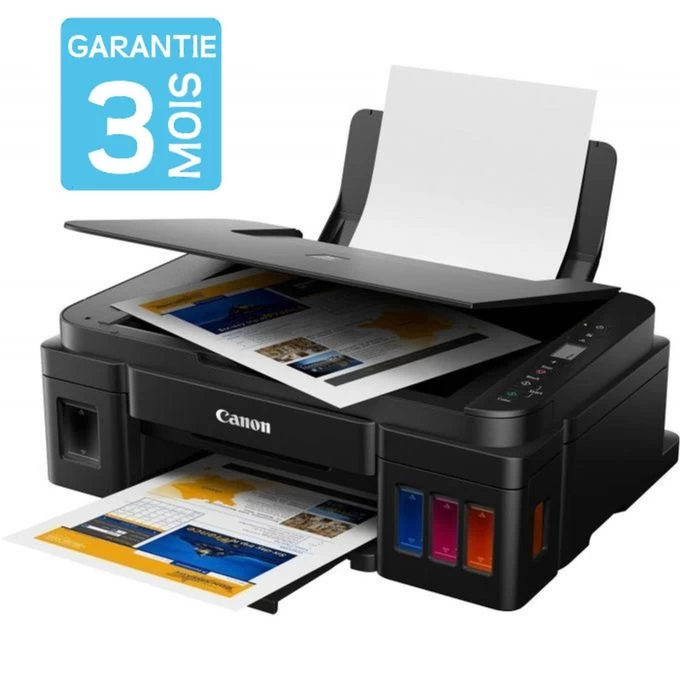 Canon IMPRIMANTE JET D'ENCRE PIXMA G3410/3416- WiFi -12000 PAGES En Noir Et 7000