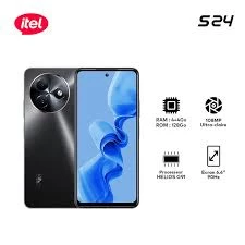 Itel S24 - 6.6" HD+ - 4G - 8/128Go - 108Mpx - Noir